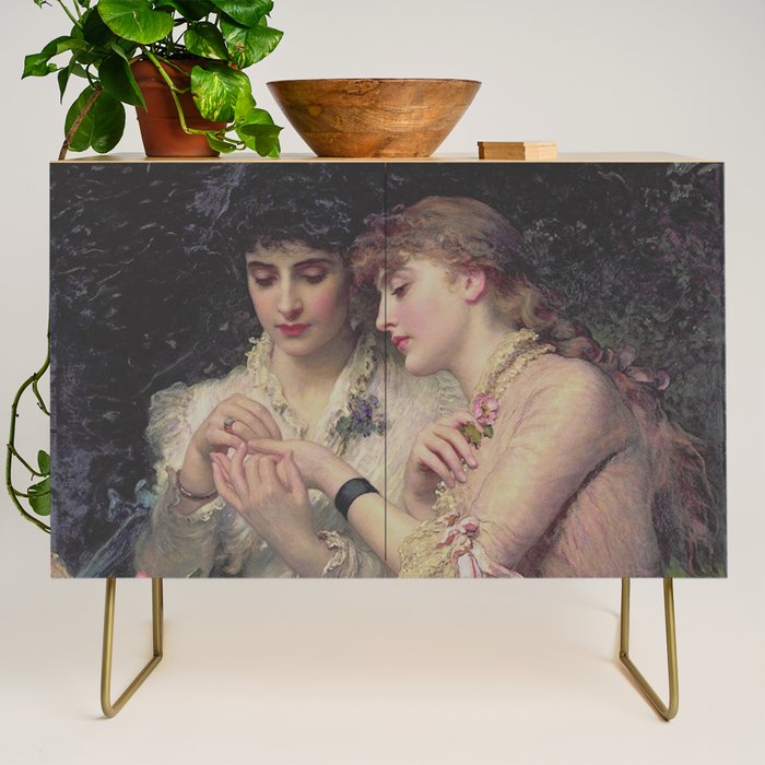 A Thorn Amidst Roses by James Sant 1887 Credenza Gallery Image 1