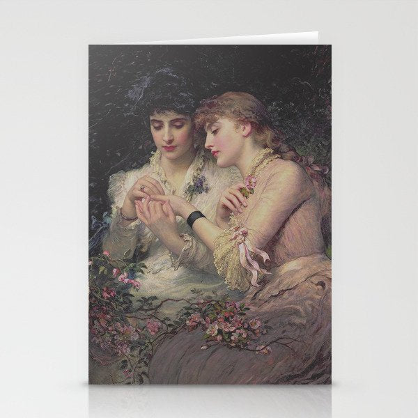 A Thorn Amidst Roses by James Sant 1887 Stationery Card Gallery Image 2