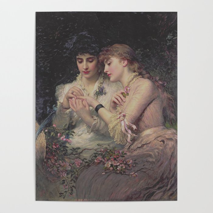 A Thorn Amidst Roses by James Sant 1887 Poster Gallery Image 4