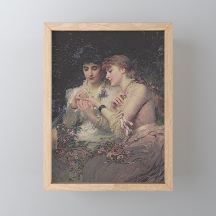 A Thorn Amidst Roses by James Sant 1887 Mini Art Print Gallery Image 1