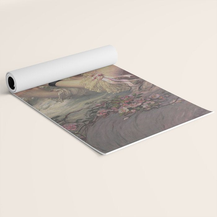 A Thorn Amidst Roses by James Sant 1887 Yoga Mat Gallery Image 2