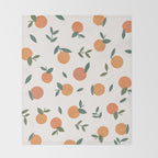 Clementines  Throw Blanket Gallery Image 2