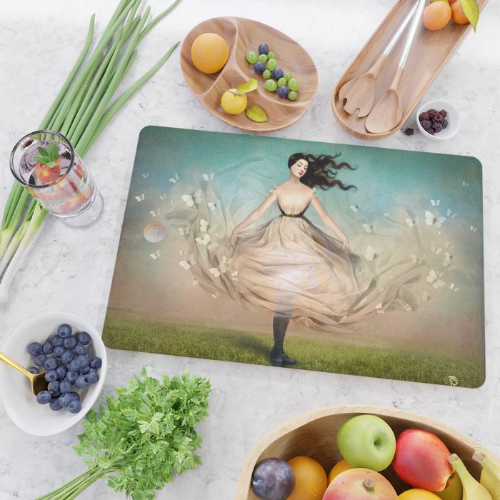 Butterfly Dress Cutting Board Gallery Image 2