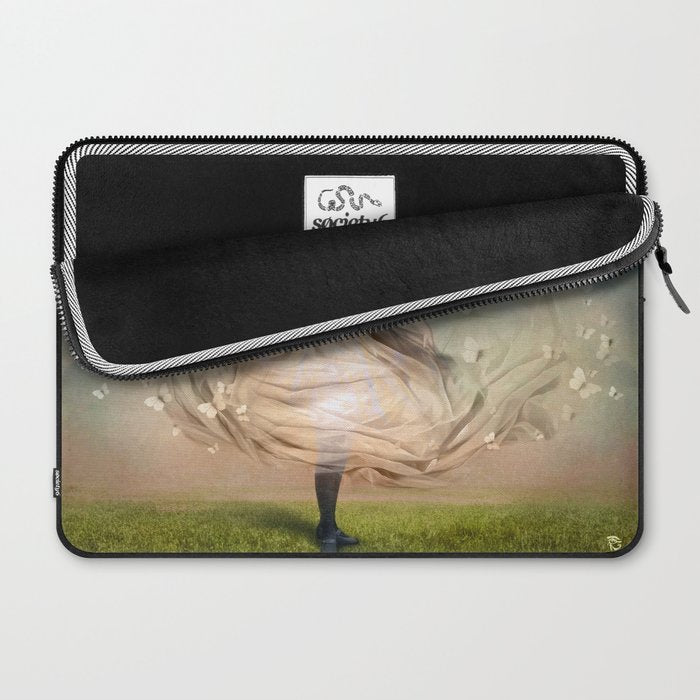 Butterfly Dress Laptop Sleeve Gallery Image 2