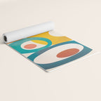 Mid-Century Modern Abstract Art 02 Yoga Mat Gallery Image 2