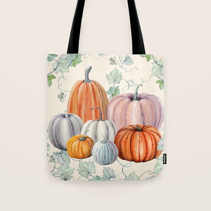 Pumpkin Patch Tote Bag Gallery Image 1