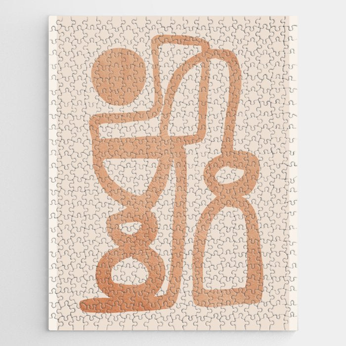 Abstract Minimal Shapes 80 Jigsaw Puzzle Gallery Image 1