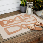 Abstract Minimal Shapes 80 Outdoor Rug Gallery Image 2