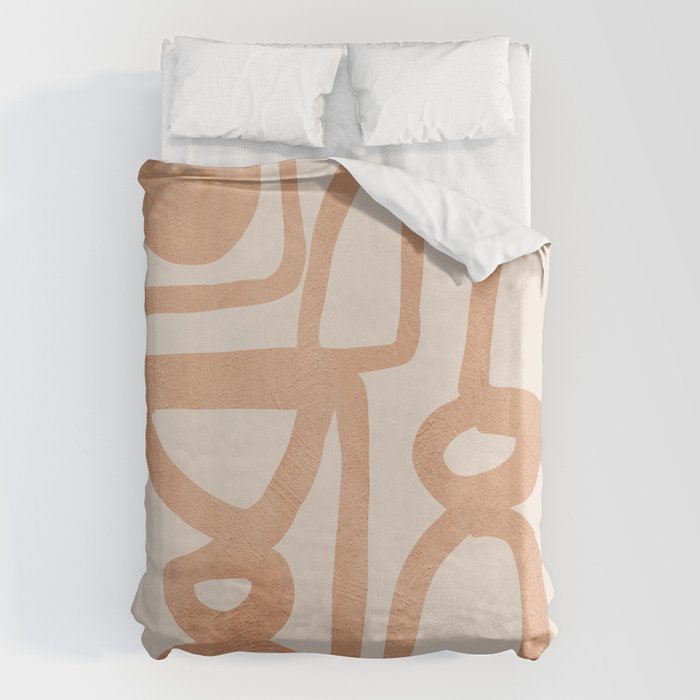 Abstract Minimal Shapes 80 Duvet Cover Gallery Image 6