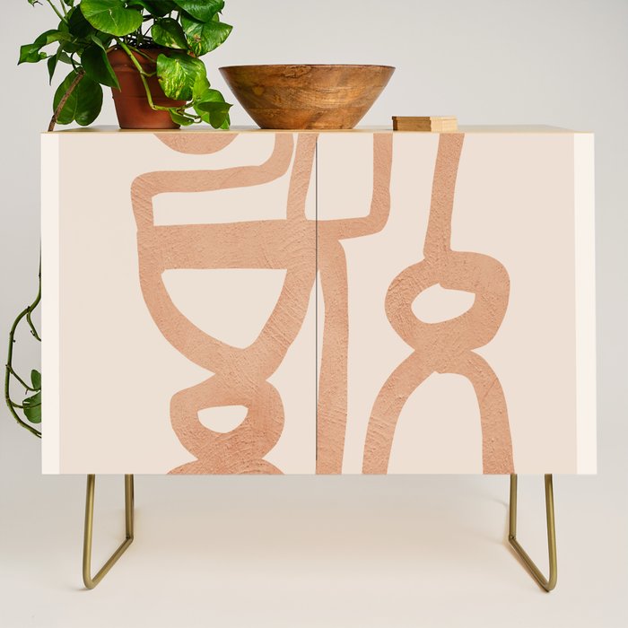 Abstract Minimal Shapes 80 Credenza Gallery Image 1