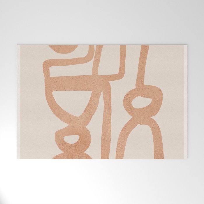 Abstract Minimal Shapes 80 Welcome Mat Gallery Image 1