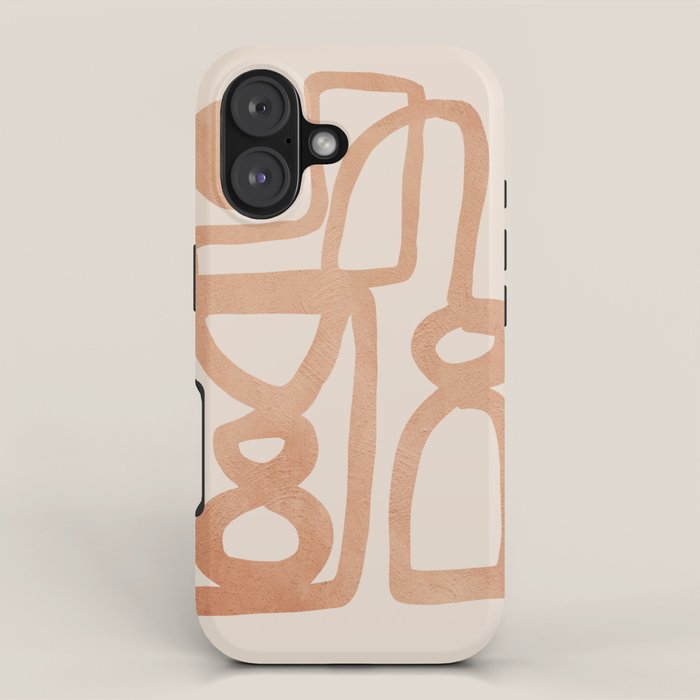 Abstract Minimal Shapes 80 iPhone Case Gallery Image 1