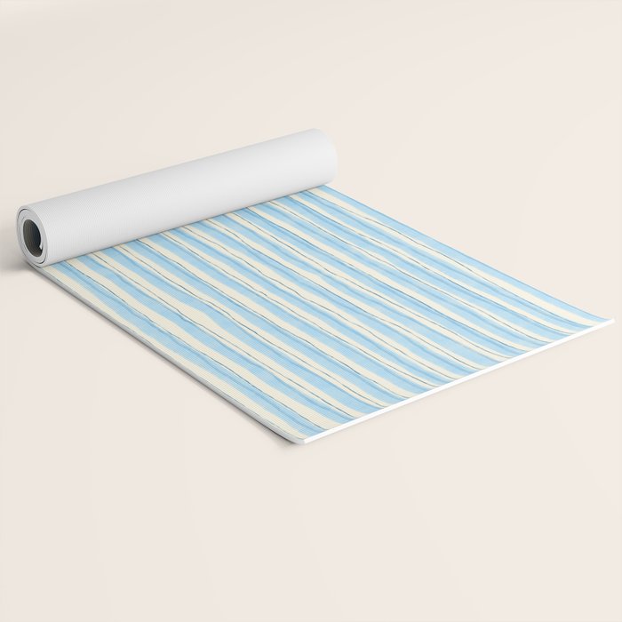 Azul Stripes Yoga Mat Gallery Image 2