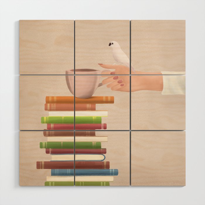 Good Read 02 Wood Wall Art Gallery Image 1