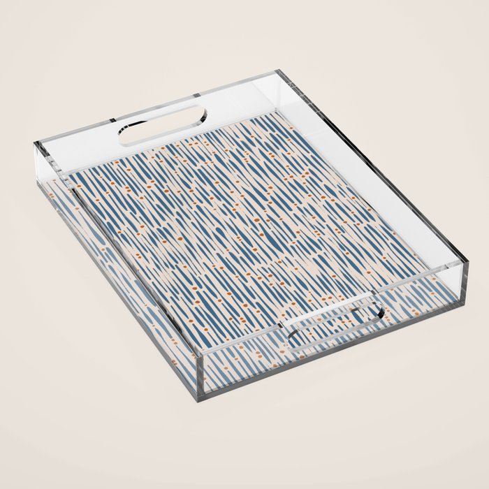 Simple Hand Drawn Pattern #15 Acrylic Tray Gallery Image 1