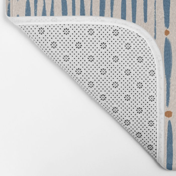 Simple Hand Drawn Pattern #15 Bath Mat Gallery Image 2
