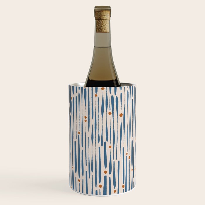 Simple Hand Drawn Pattern #15 Wine Chiller Gallery Image 2