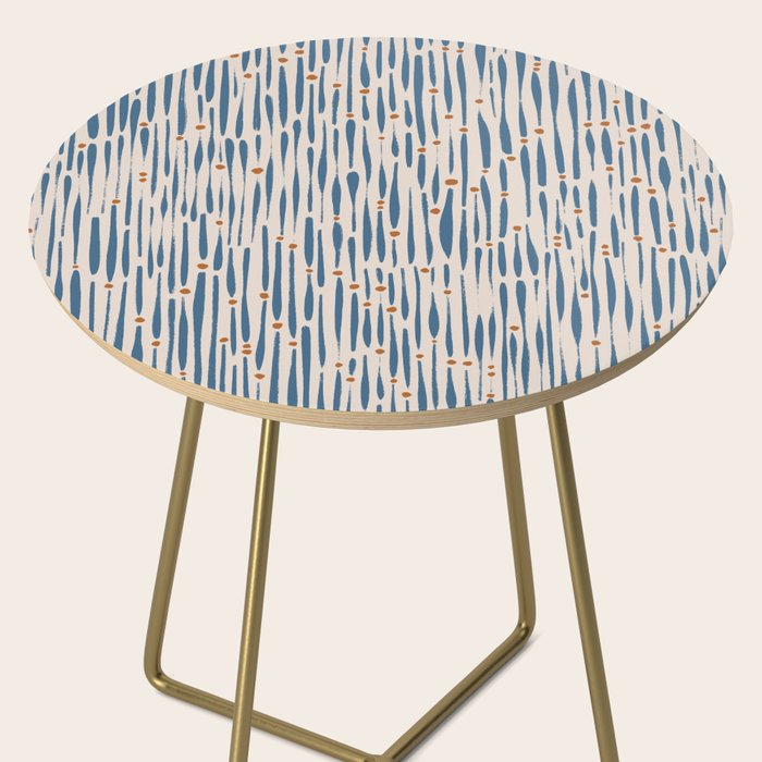 Simple Hand Drawn Pattern #15 Side Table Gallery Image 2