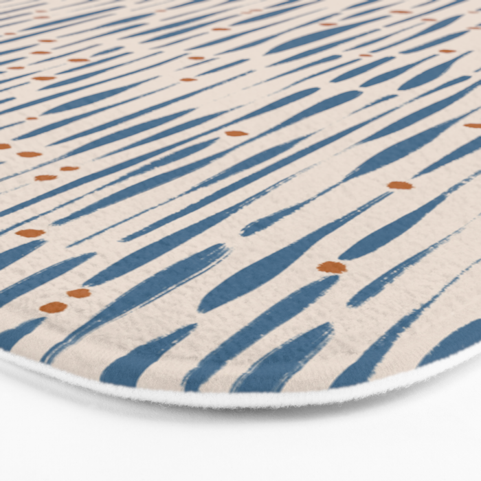 Simple Hand Drawn Pattern #15 Bath Mat Gallery Image 3