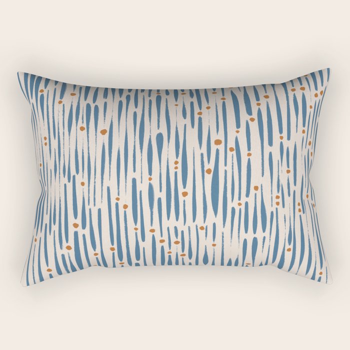 Simple Hand Drawn Pattern #15 Rectangular Pillow Gallery Image 1