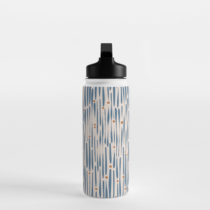 Simple Hand Drawn Pattern #15 Water Bottle Gallery Image 3