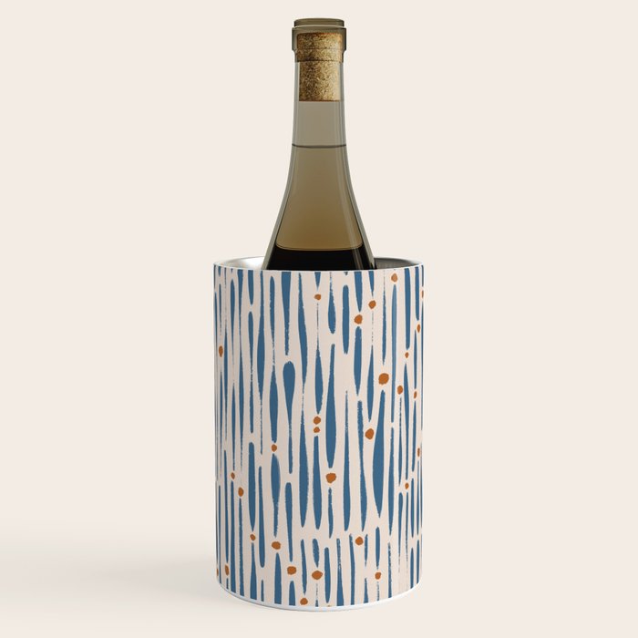 Simple Hand Drawn Pattern #15 Wine Chiller Gallery Image 1