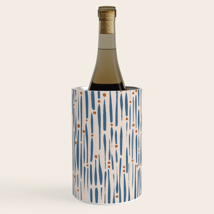 Simple Hand Drawn Pattern #15 Wine Chiller Gallery Image 3
