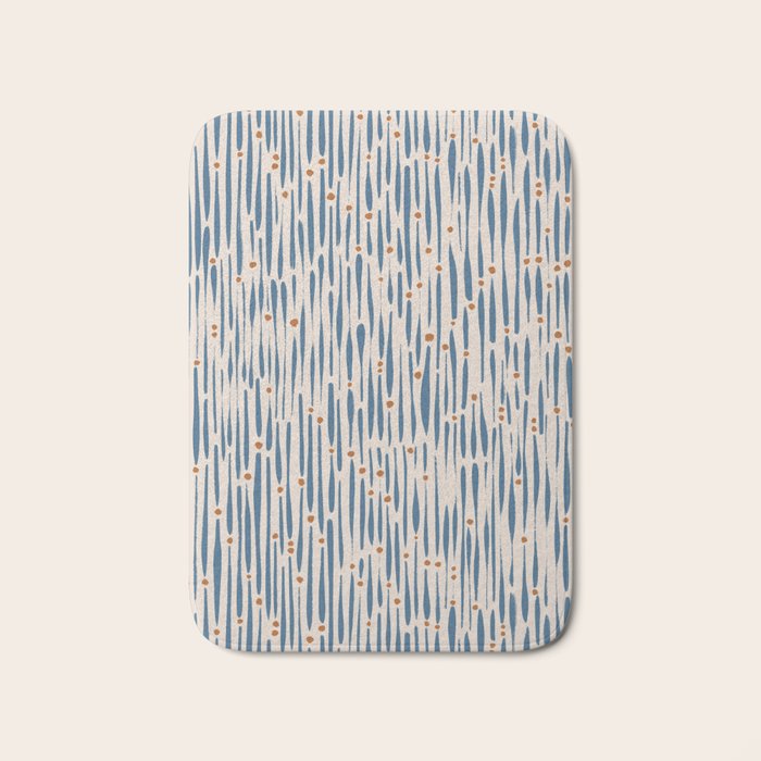 Simple Hand Drawn Pattern #15 Bath Mat Gallery Image 1