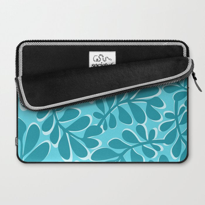 Turquoise Forest Laptop Sleeve Gallery Image 2