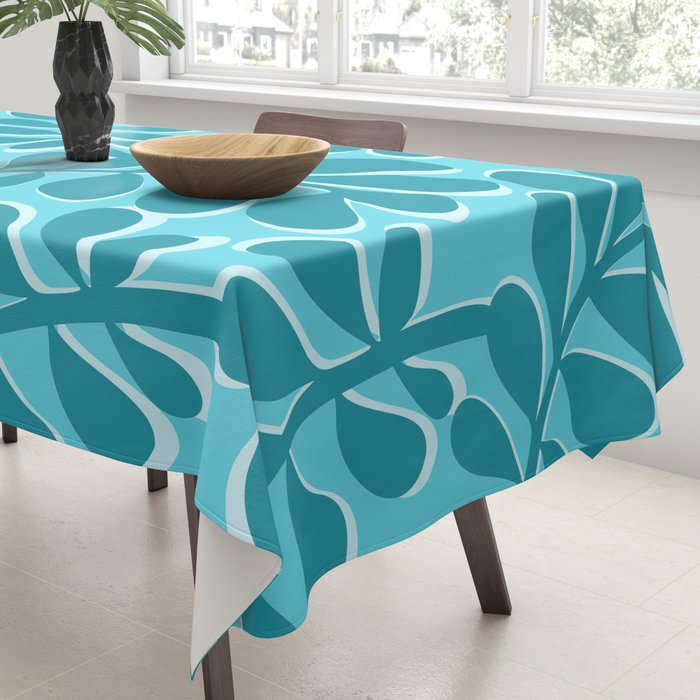 Turquoise Forest Tablecloth Gallery Image 3