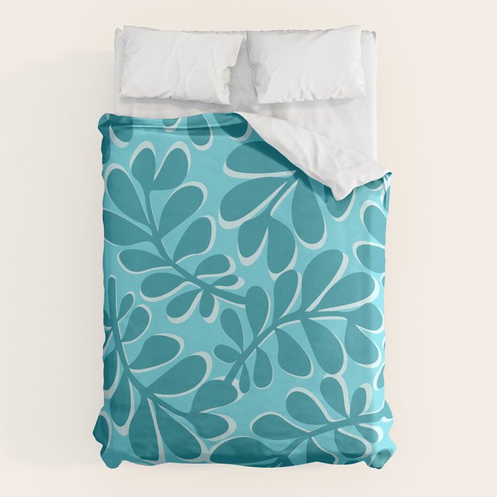 Turquoise Forest Duvet Cover Gallery Image 1