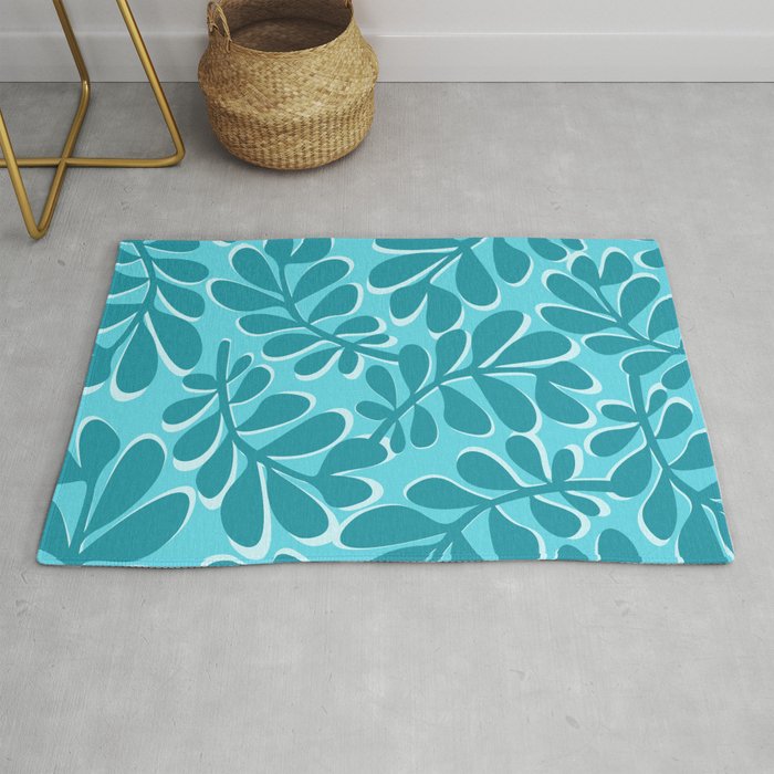 Turquoise Forest Rug Gallery Image 1