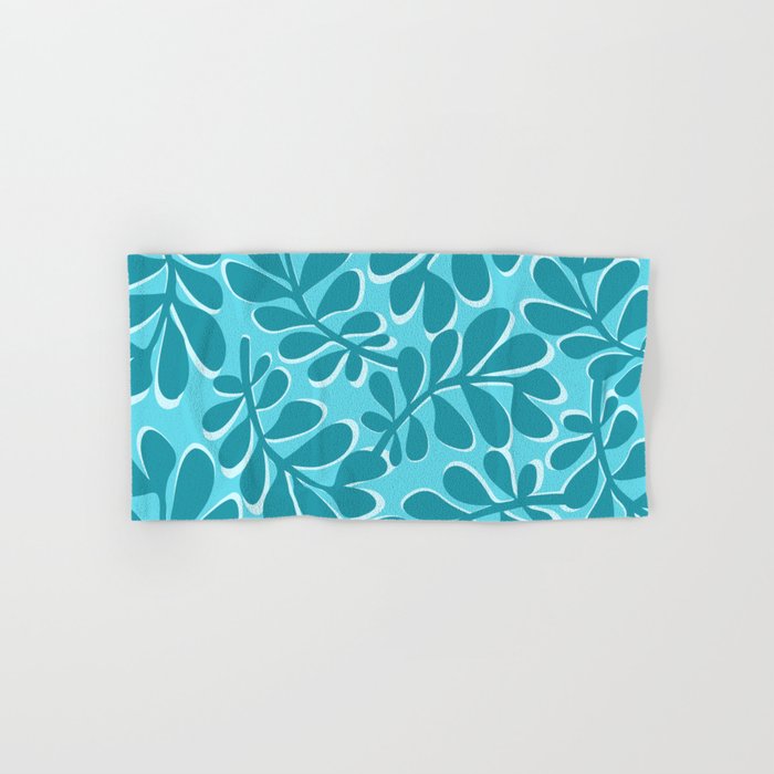 Turquoise Forest Bath Towel Gallery Image 1