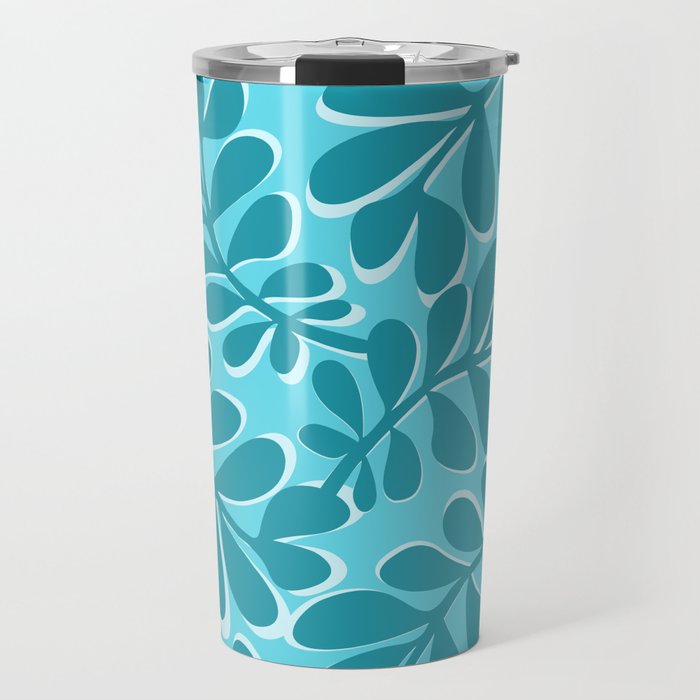 Turquoise Forest Travel Mug Gallery Image 1