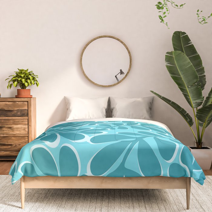 Turquoise Forest Comforter Gallery Image 3