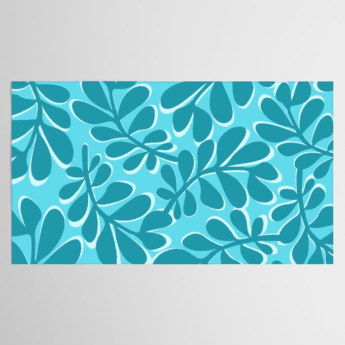 Turquoise Forest Tablecloth Gallery Image 2