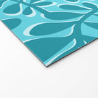 Turquoise Forest Welcome Mat Gallery Image 2
