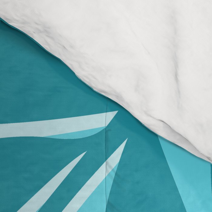 Turquoise Forest Comforter Gallery Image 4