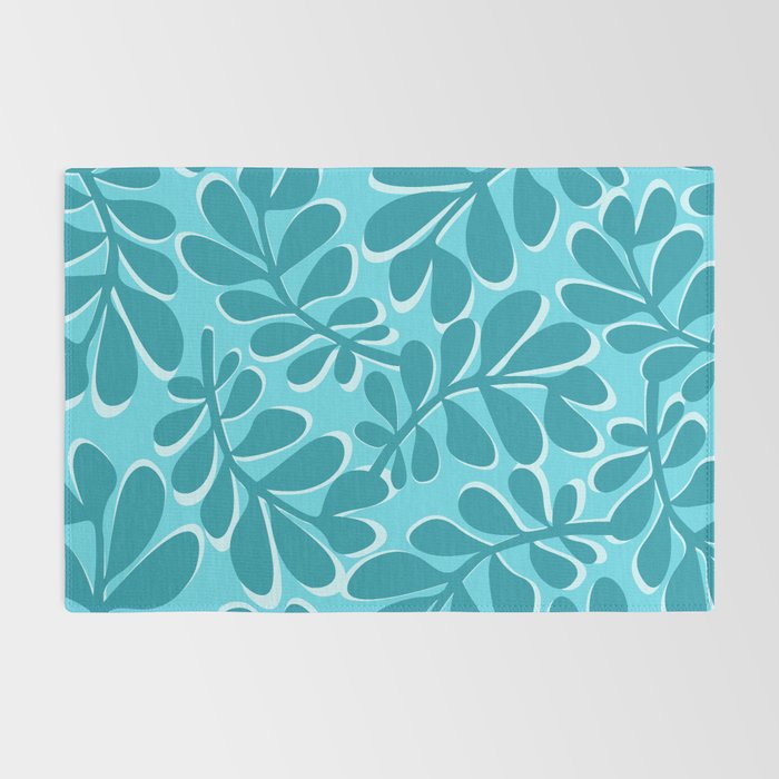 Turquoise Forest Rug Gallery Image 2