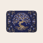 Tree of Life Evil Eye Ornament Bath Mat Gallery Image 1