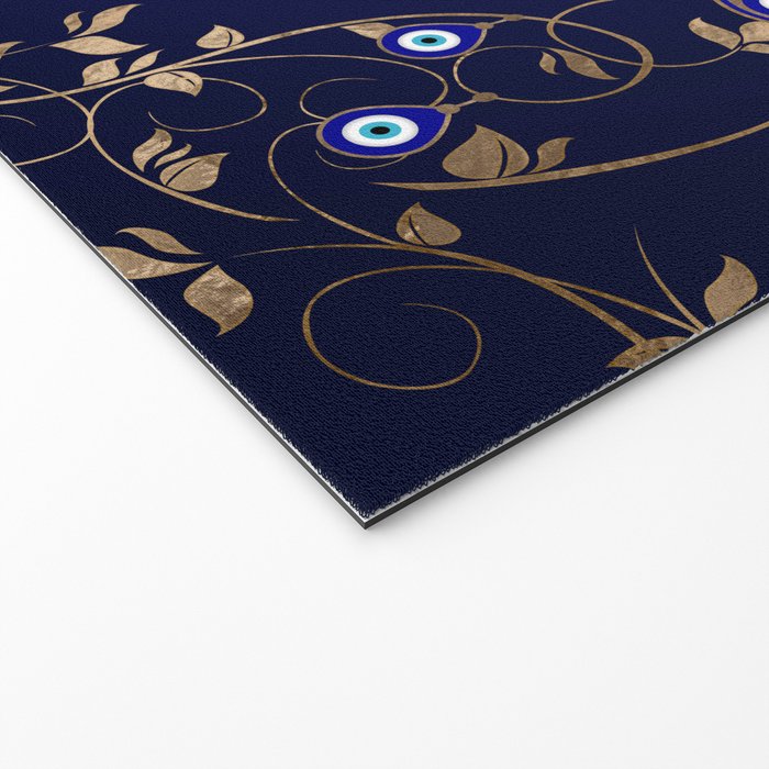 Tree of Life Evil Eye Ornament Welcome Mat Gallery Image 2