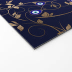 Tree of Life Evil Eye Ornament Welcome Mat Gallery Image 2