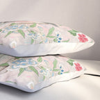 Chinoiserie Magpie Blooming Peony Botanical Garden Pillow Sham Gallery Image 3