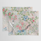 Chinoiserie Magpie Blooming Peony Botanical Garden Placemat Gallery Image 1