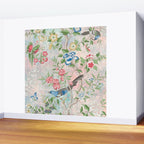 Chinoiserie Magpie Blooming Peony Botanical Garden Wall Mural Gallery Image 2