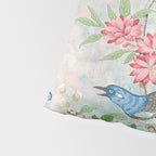 Chinoiserie Magpie Blooming Peony Botanical Garden Pillow Sham Gallery Image 4