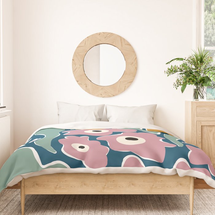 beach of flower  Duvet Cover Gallery Image 3