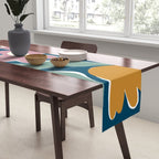 beach of flower  Table Runner Gallery Image 2