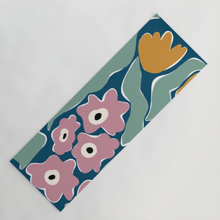 beach of flower  Yoga Mat Gallery Image 1
