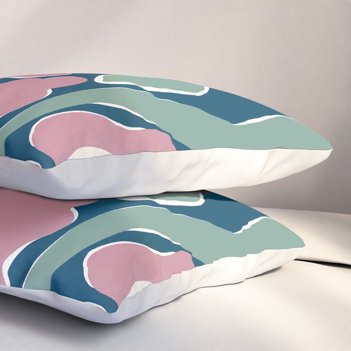 beach of flower  Pillow Sham Gallery Image 3